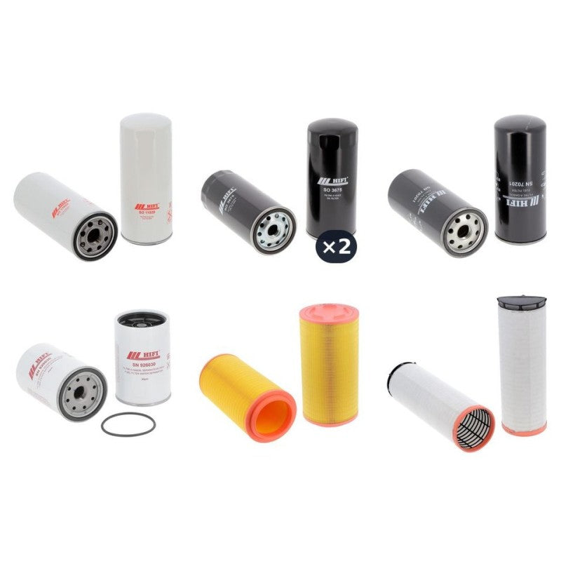Atlas Copco QAS 275 Filter Kit with Volvo Tad 940 Ge engine 2011-