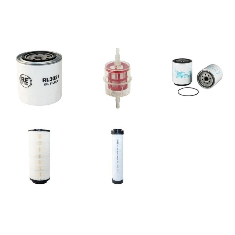 ATLAS COPCO QAS30KD Filter Service Kit w/Kubota V 3300DI Eng. YR 2012-