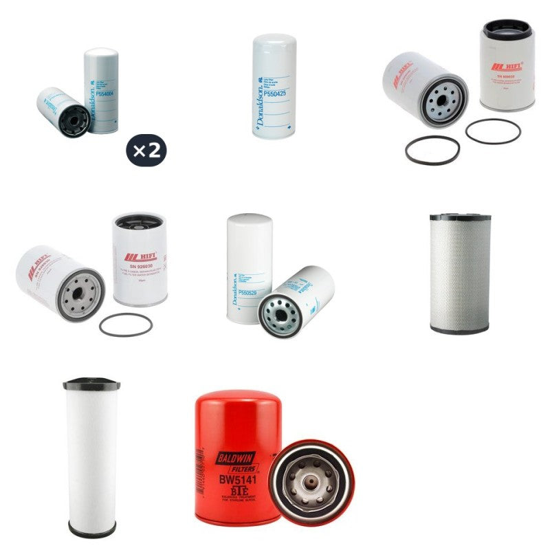 ATLAS COPCO QAS325 Filter Service Kit w/VOLVO TAD 941GE Eng. YR 2006-