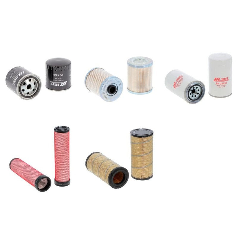 Atlas Copco QAS 45 KD S5 Engine Filter Kit with Kubota V3800-CR-NT-BG-EW02 engine 2022-