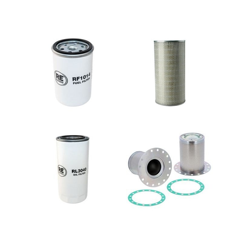 ATLAS COPCO XAHS125D Filter Service Kit w/Deutz F6L913 Eng.
