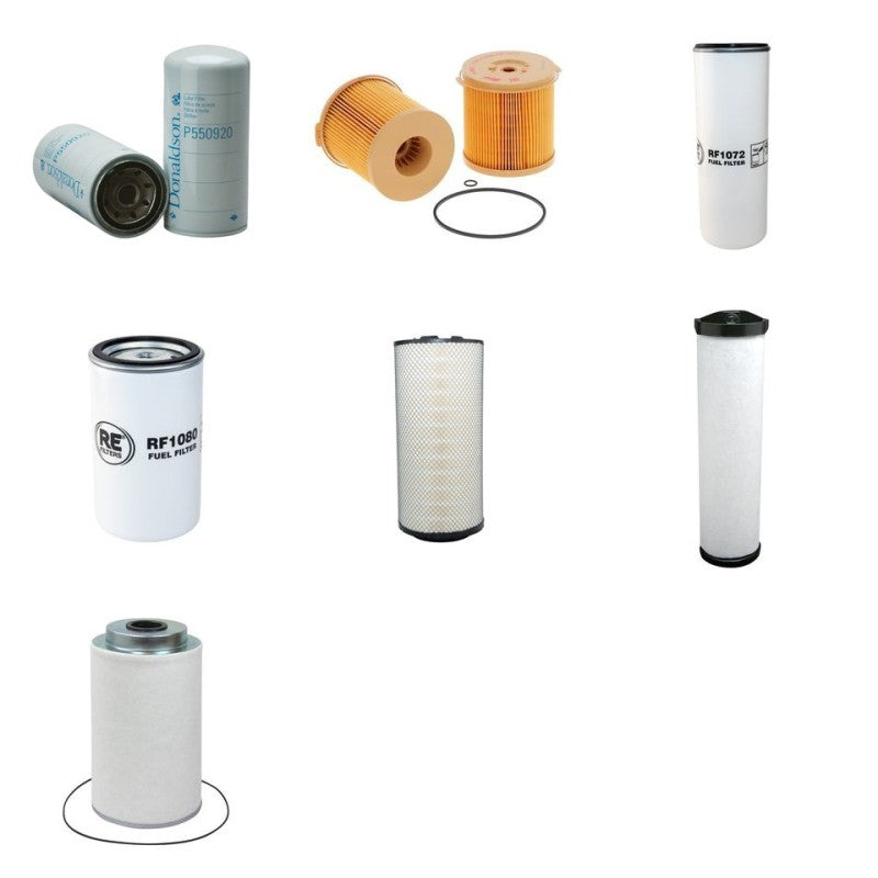 ATLAS COPCO XAMS287 Filter Service Kit w/CAT C 6.6 Eng. YR 2008-