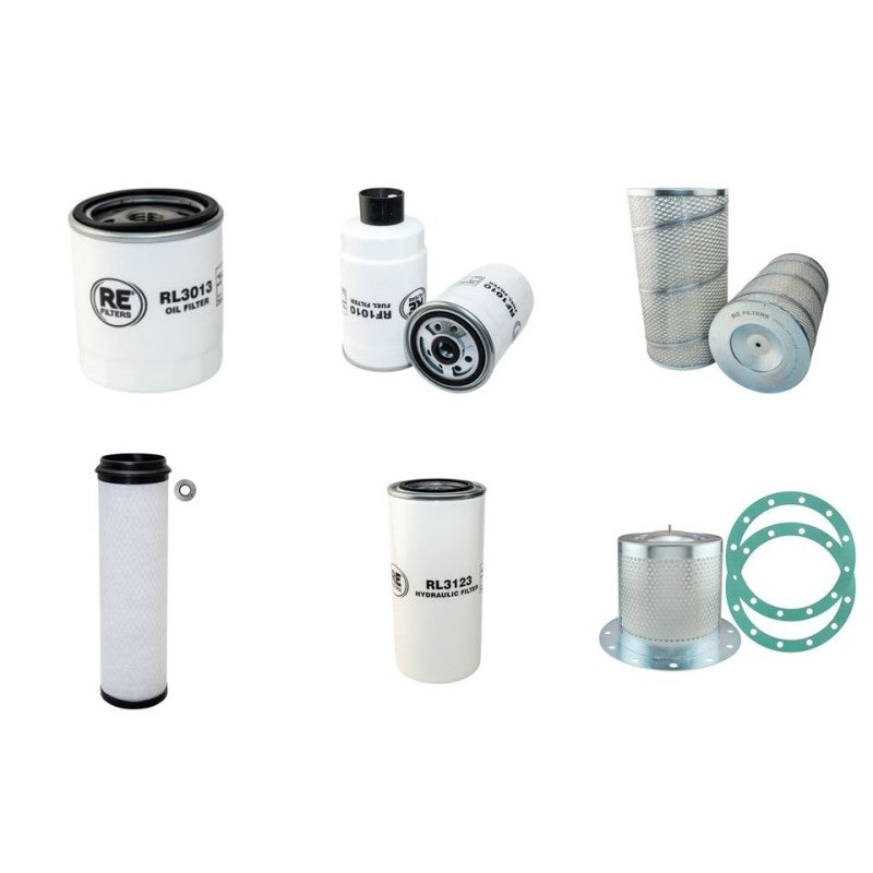 ATLAS COPCO XAS75D Filter Service Kit w/Deutz F3L1011 Eng.