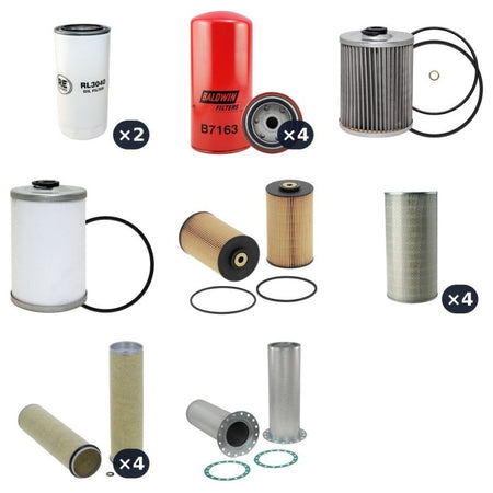 ATLAS COPCO XRHS350 Filter Service Kit w/Deutz F10L413F Eng.