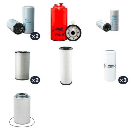 ATLAS COPCO XRXS566CD Filter Service Kit w/CAT C18 Eng.