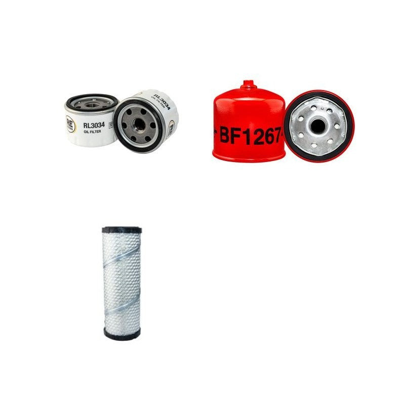 AUSA 108DA Filter Service Kit Air Oil Fuel Filters w/Deutz DITER Eng.