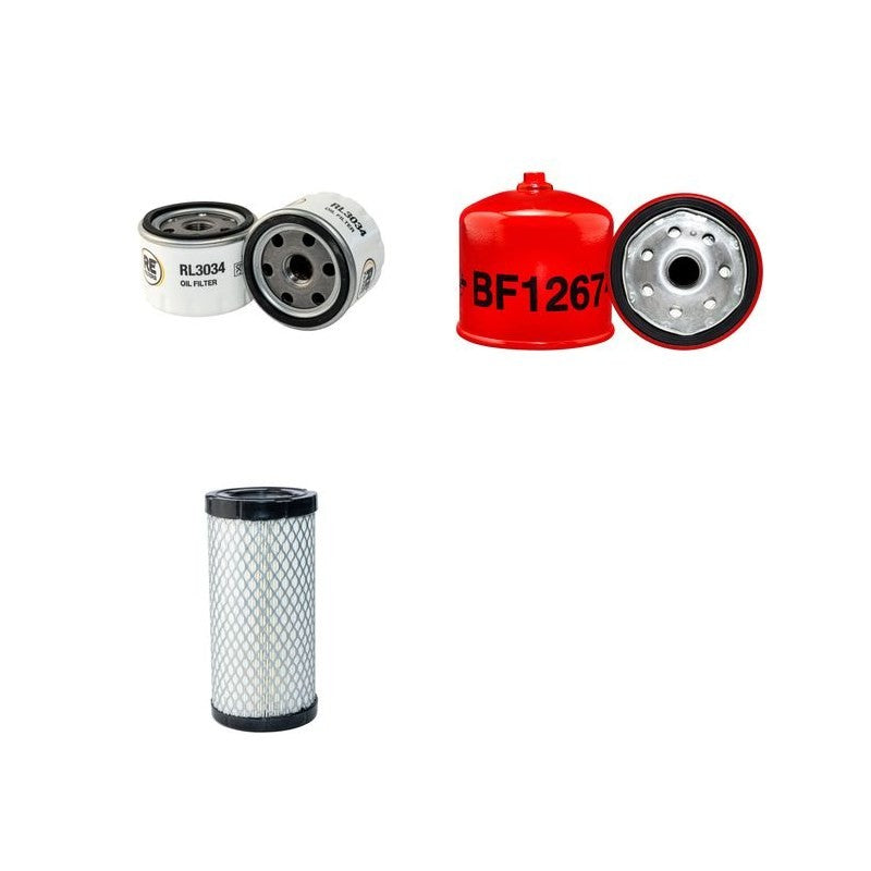 AUSA 120DG PLUS Filter Service Kit Air Oil Fuel Filters w/Deutz-DITER LKSR-A Eng.