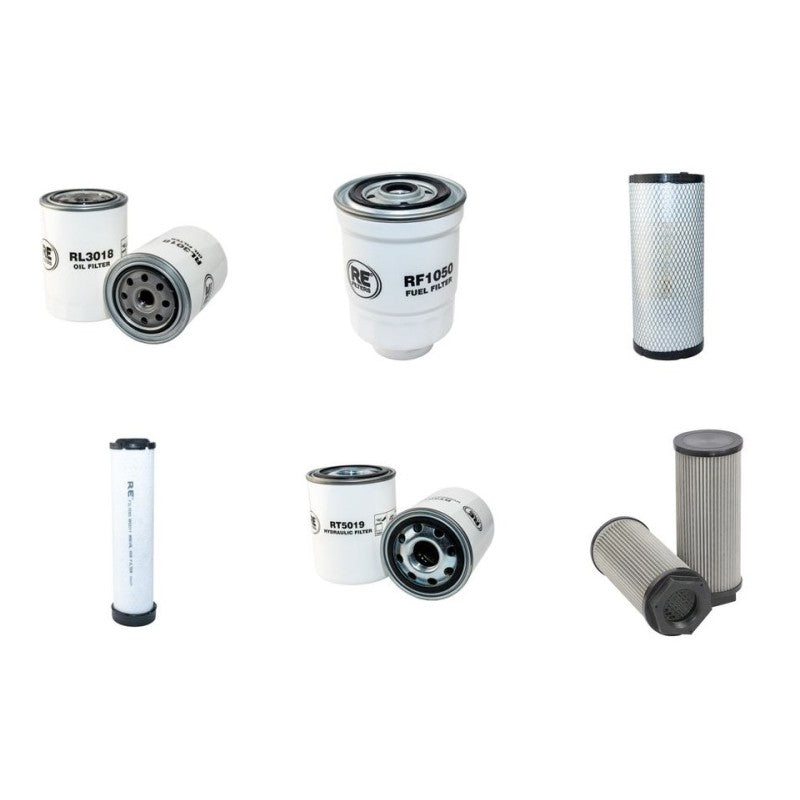 AUSA C300HI Filter Service Kit w/Kubota V2403 Eng. YR 2012-