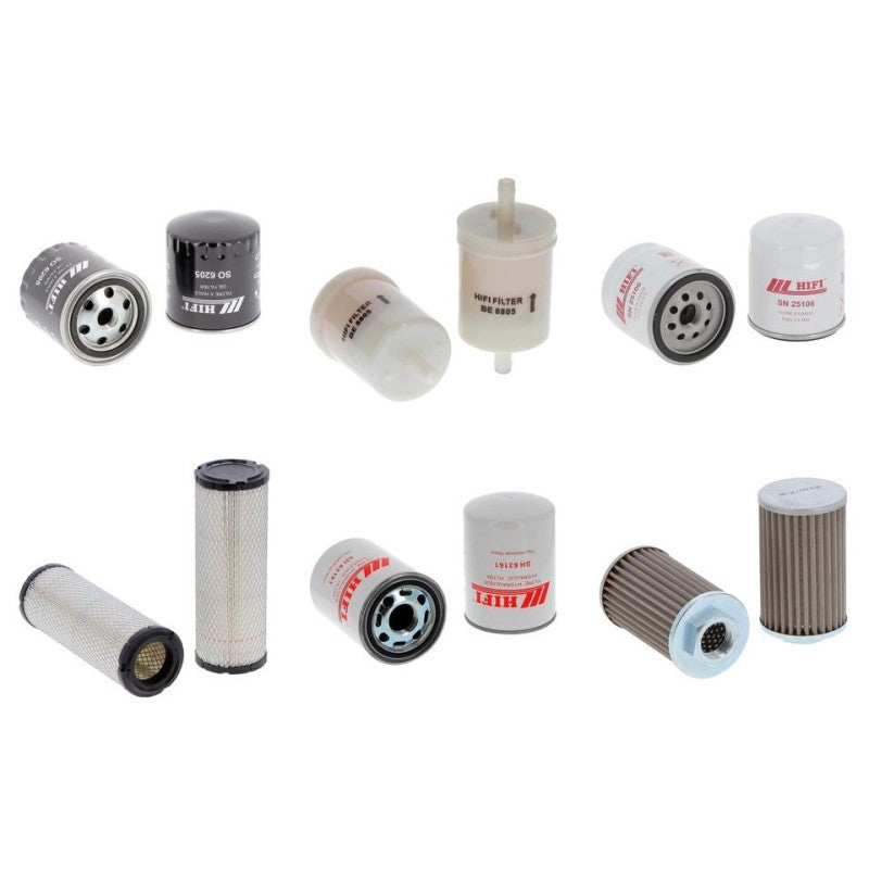 Ausa D 150 AHG Filter Kit with Kubota D1105-4V1178 engine 2012-