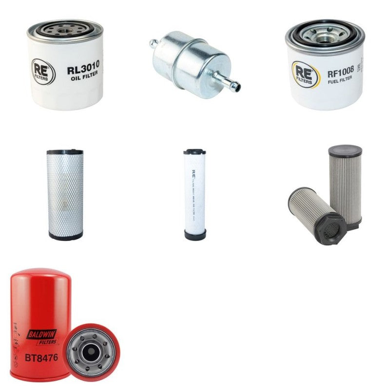 AUSA D400AHG/APG Filter Service Kit w/Kubota V2403-M-EU3 Eng. YR 2012-