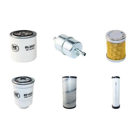 AUSA D900APG Filter Service Kit Air Oil Fuel Filters w/Kubota V3600T-EU2 Eng. YR 2012-