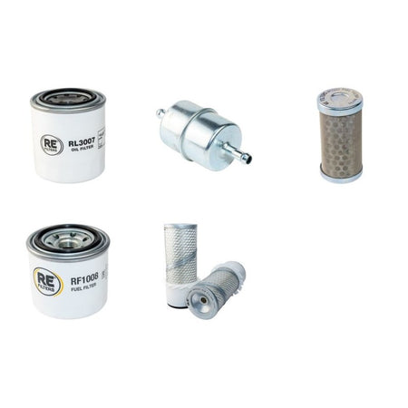 AVANT 630 Filter Service Kit Air Oil Fuel Filters w/Kubota D1105 Eng. SN 47071-