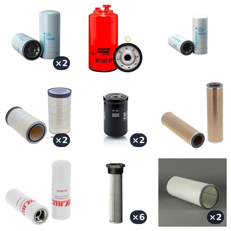 BANDIT 3680 BEAST Filter Service Kit w/CAT 3406 Eng.