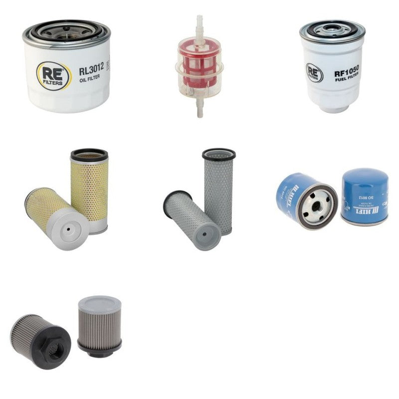 BAOLI CD25 Filter Service Kit w/Yanmar 4TNE98 Eng.