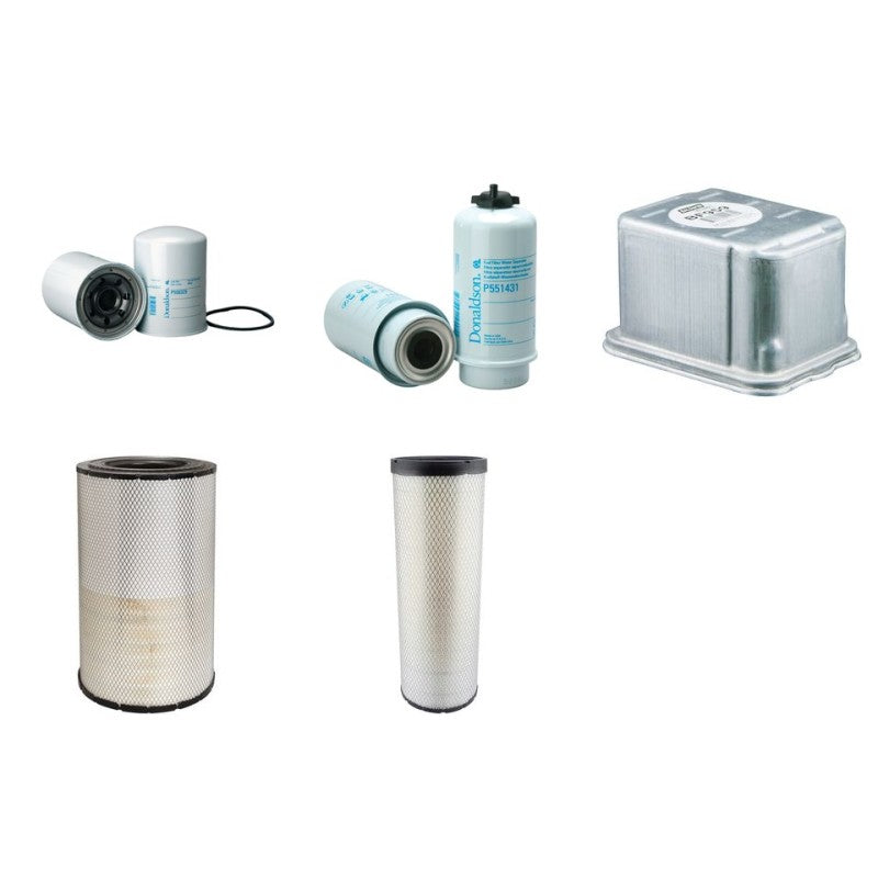 BCMH BH8100 Filter Service Kit Air Oil Fuel Filters w/JD Eng. YR 2000-