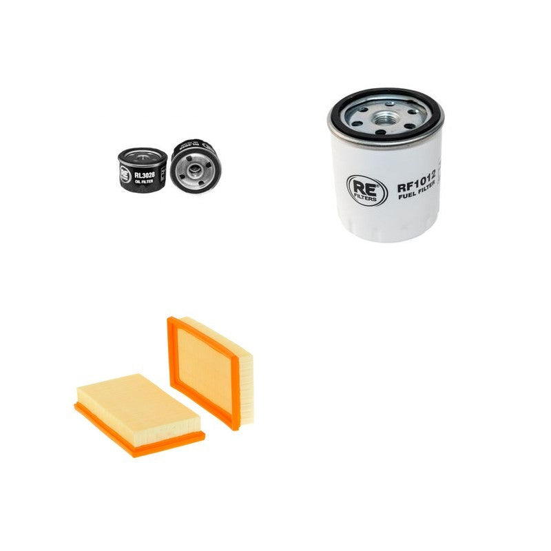 BCS VIVID 300 Filter Service Kit w/Lombardini LDW1003FOCS Eng. YR 01.00-