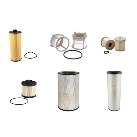 BELL B30D Filter Service Kit Air Oil Fuel Filters w/MERCEDES OM 906LA Eng. YR 2001-