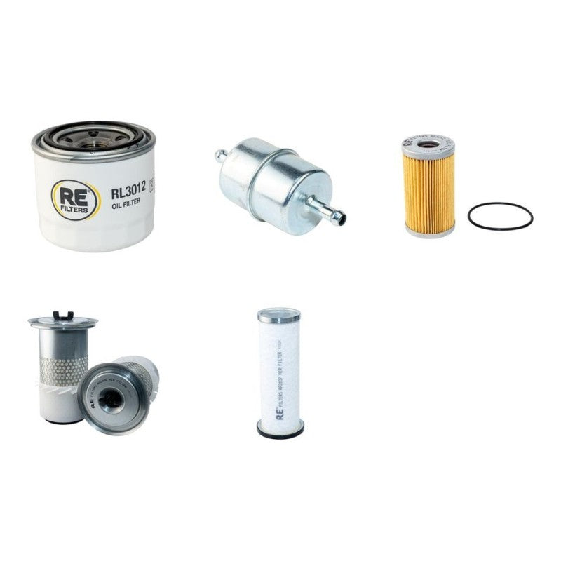 BENFORD 2300(E/H/YSH) Filter Service Kit Air Oil Fuel Filters w/Yanmar 3TNE82A Eng.