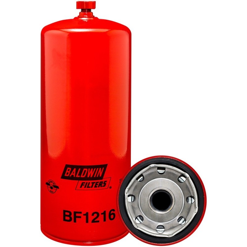 Baldwin BF1216, Fuel/Water Separator Filter Spin-on with Drain