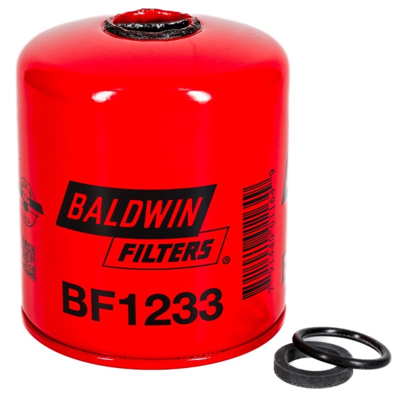 Baldwin BF1233, Fuel/Water Separator Filter Spin-on with Sensor Port