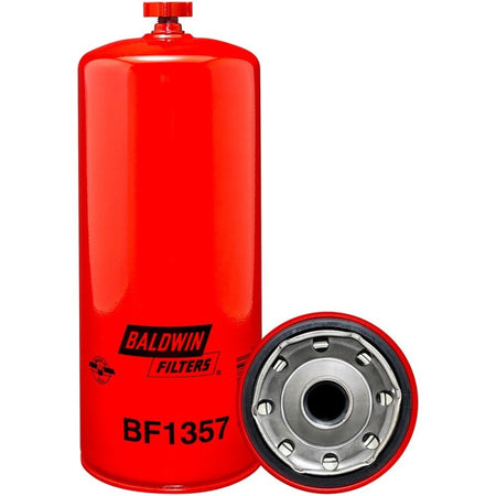 Baldwin BF1357, Fuel/Water Separator Filter Spin-on with Drain