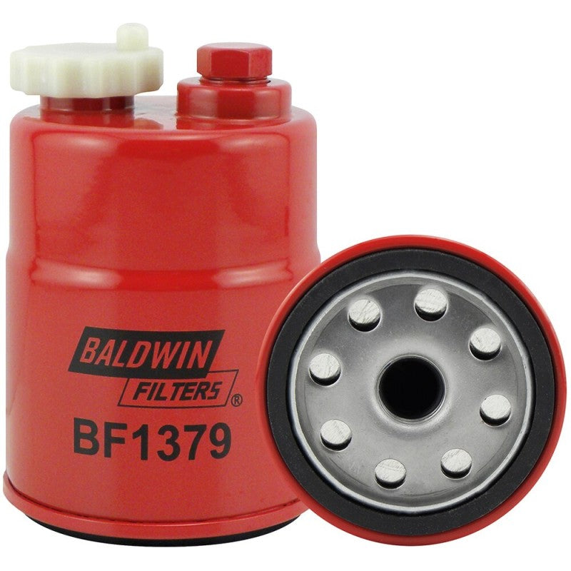 Baldwin BF1379, Fuel/Water Separator Filter Spin-on with Drain and Sensor Port