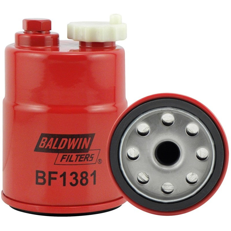 Baldwin BF1381, Fuel/Water Separator Filter Spin-on with Drain and Sensor Port