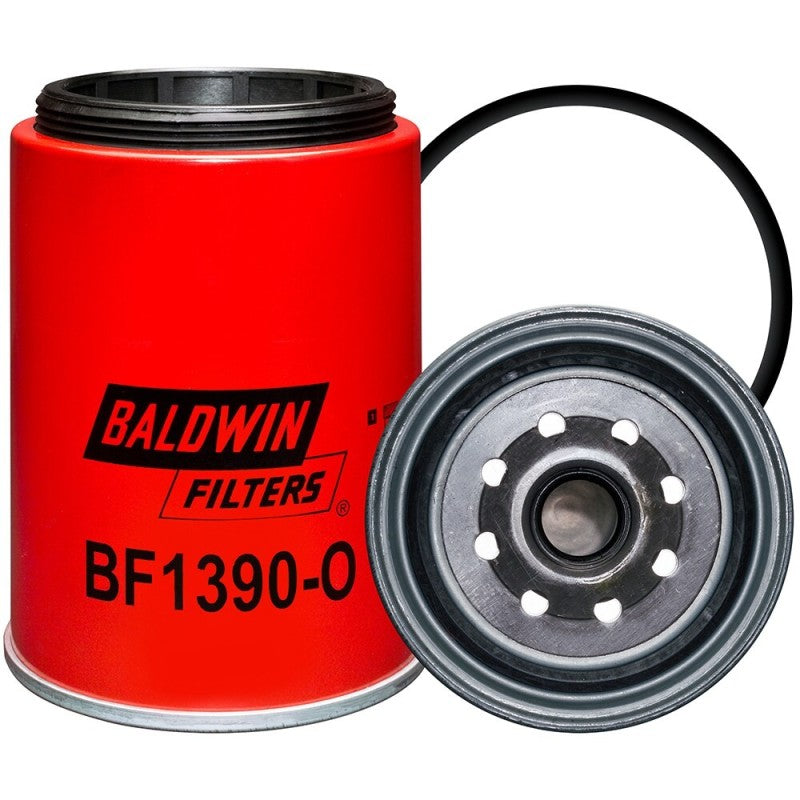 Baldwin BF1390-O, Fuel/Water Separator Filter Spin-on with Open Port for Bowl