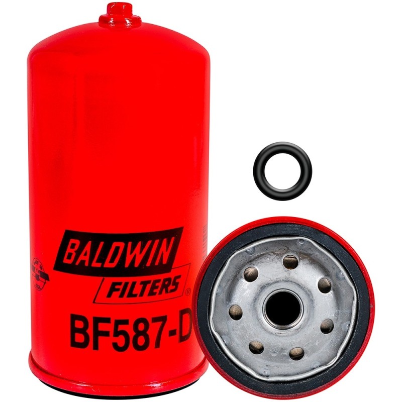 Baldwin BF587-D, Fuel Filter Spin-on with Drain