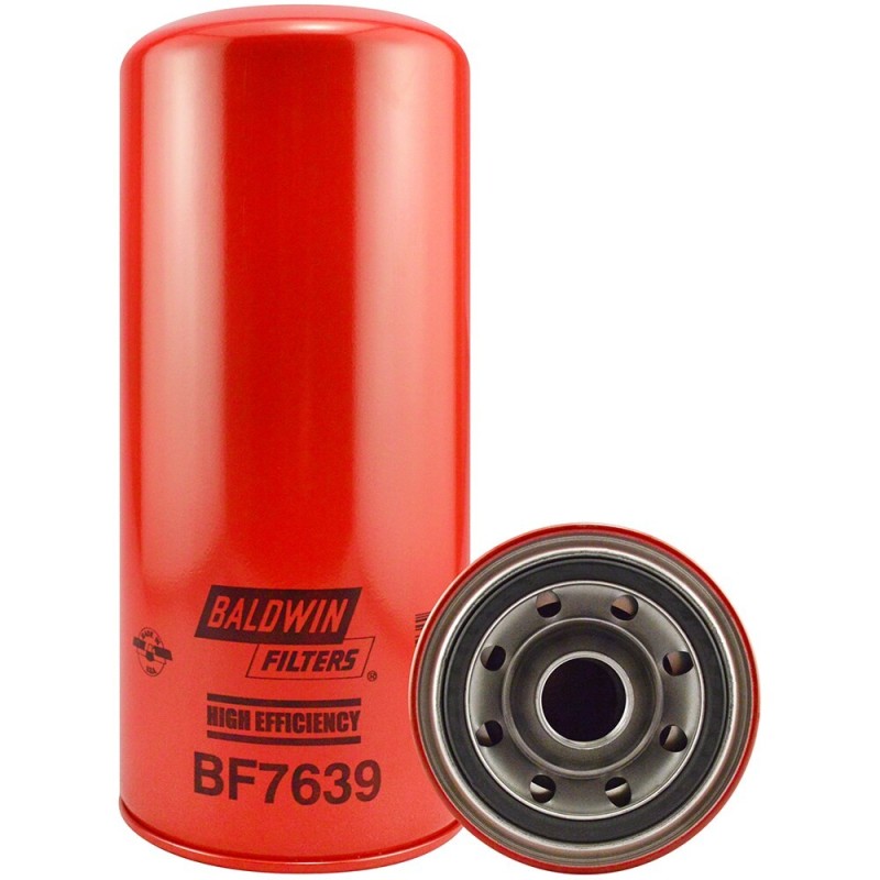Baldwin BF7639, High Efficiency Fuel Filter Spin-on
