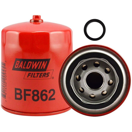 Baldwin BF862, Secondary Fuel Filter Spin-on with Removal Nut