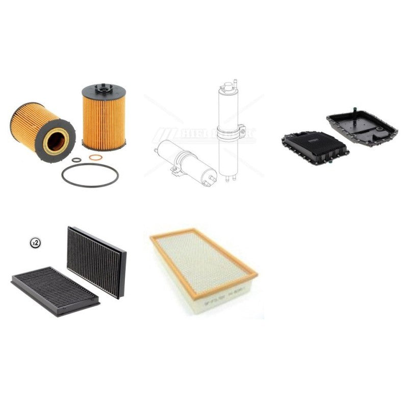 BMW 740 I Filter Service Kit w/ N62B40 Eng. YR 04.05-08.08 306 CH E 65/66