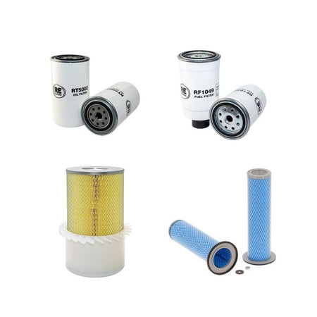 BOBARD 845TI Filter Service Kit Air Oil Fuel Filters w/Perkins Eng.