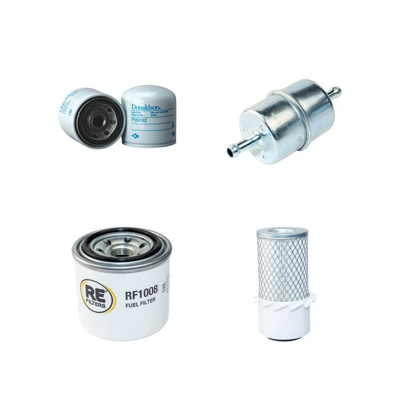 Bobcat 220 Filter Service Kit Air Oil Fuel Filters with Kubota Engine Serial Number -11500