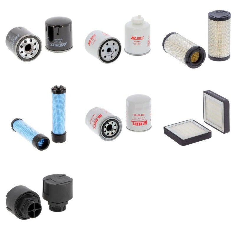 Bobcat 322 G Filter Kit with Kubota engine 2005-