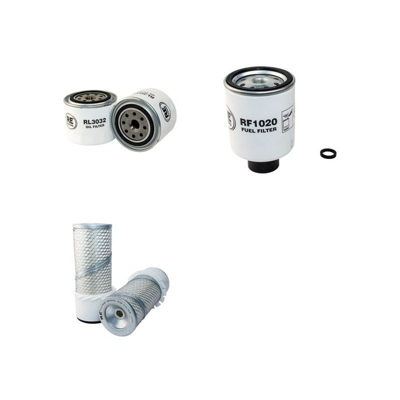 Bobcat 325 Filter Service Kit Air Oil Fuel Filters with Kubota D1703 Engine Serial Number Serial Number.5118 20001-5118 21999