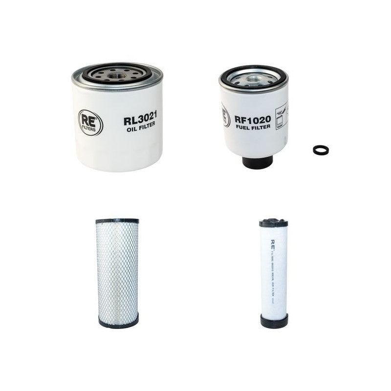 Bobcat 331E Filter Service Kit - Air - Oil - Fuel Filters