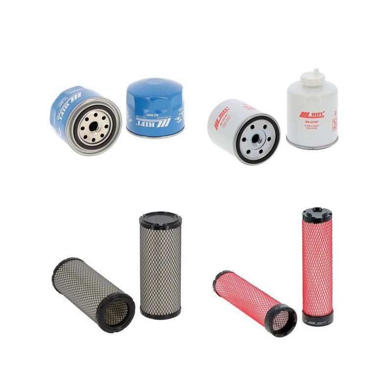 Bobcat 334 D Engine Filter Kit with Kubota engine 2001-