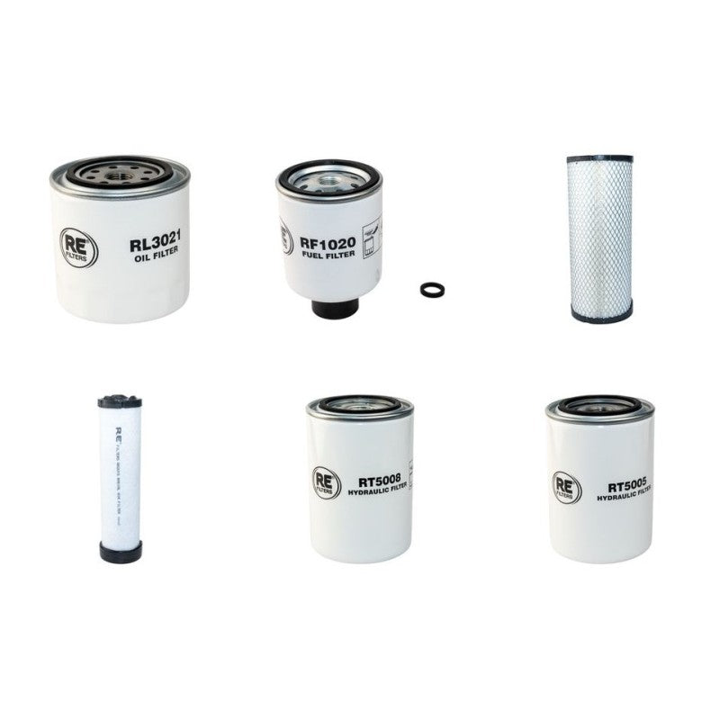 Bobcat 334D Filter Service Kit with Kubota Engine Year 2001-