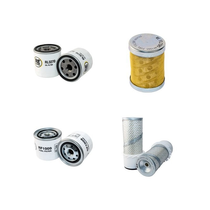 Bobcat 335 Filter Service Kit Air Oil Fuel Filters with Perkins 104.22 Engine Serial Number 5116-