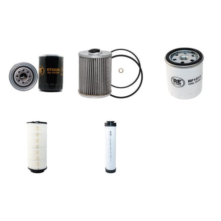 Bobcat 442COMI Filter Service Kit Air Oil Fuel Filters with Deutz TIERI Engine Serial Number 5223/11001-
