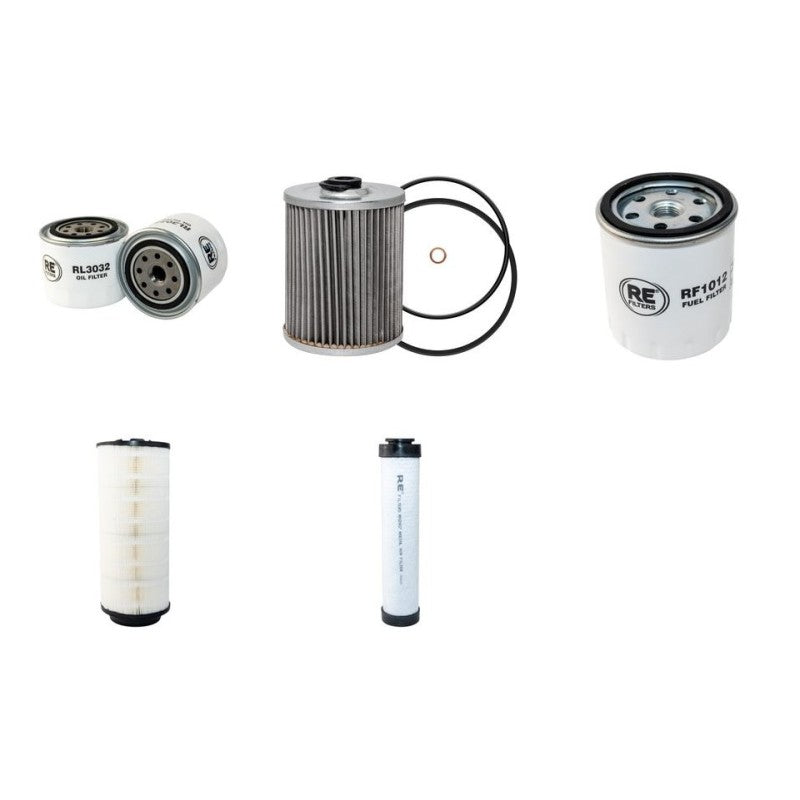 Bobcat 442 Filter Service Kit Air Oil Fuel Filters with Deutz TCD 2011 L04W Engine Serial Number 5223 11001-