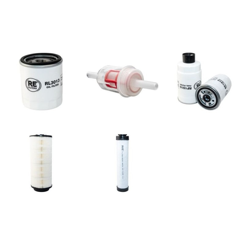 Bobcat 442 Filter Service Kit Air Oil Fuel Filters with Deutz TCD 2011 L04W Engine Serial Number ADBR 11001-