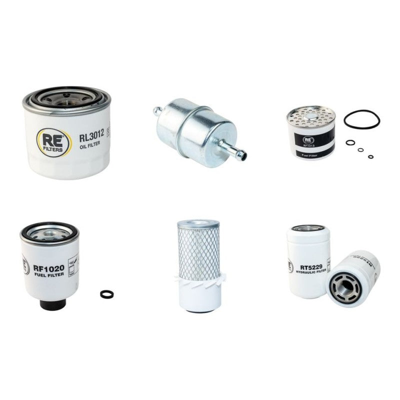 Bobcat 443 Filter Service Kit with Kubota D750B Engine