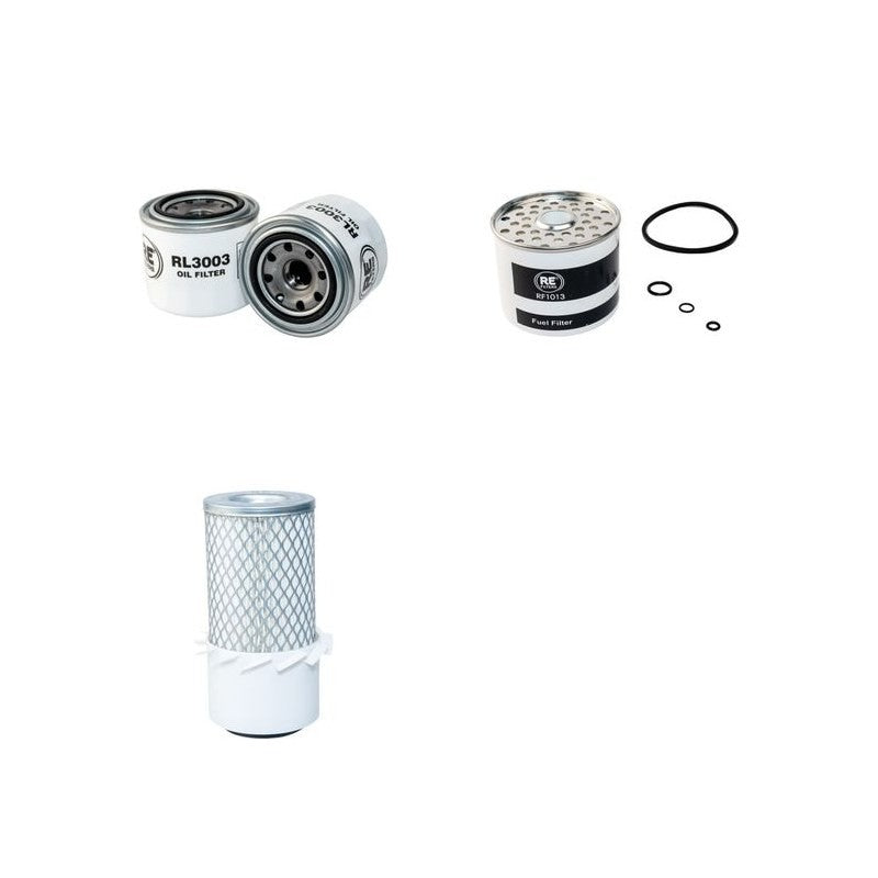 Bobcat 453 Filter Service Kit with Kubota D750 Engine Air - Oil - Fuel Filters