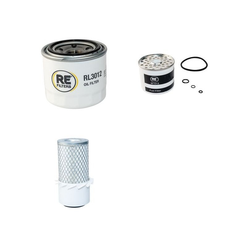 Bobcat 453 Filter Service Kit Air Oil Fuel Filters with Kubota Engine Serial Number 5618 11001-