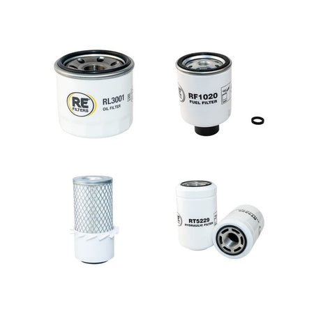 Bobcat 453 Filter Service Kit with Kubota D722 Engine Serial Number -12897