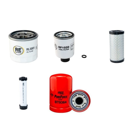 Bobcat 463 Filter Service Kit with Kubota D722-Eb Engine Serial Number 5199 11001- Year -2002