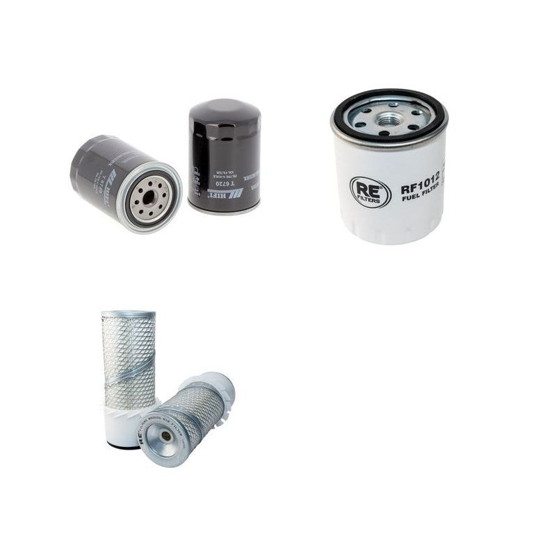 Bobcat 533B Filter Service Kit Air Oil Fuel Filters with Isuzu 2AA1D Engine