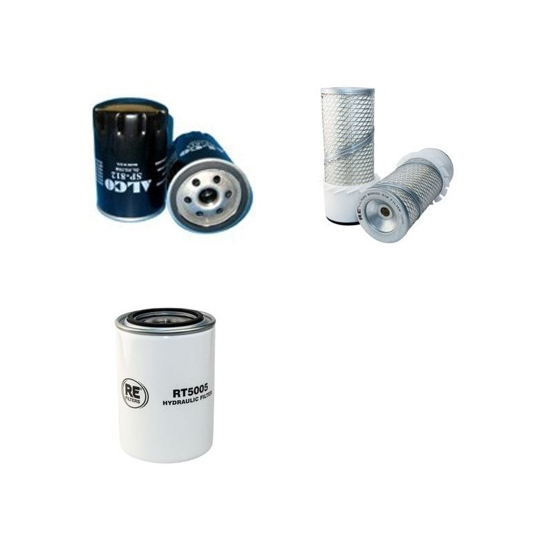 Bobcat 540 Filter Service Kit To serial 12001 Air - Oil - Fuel Filters